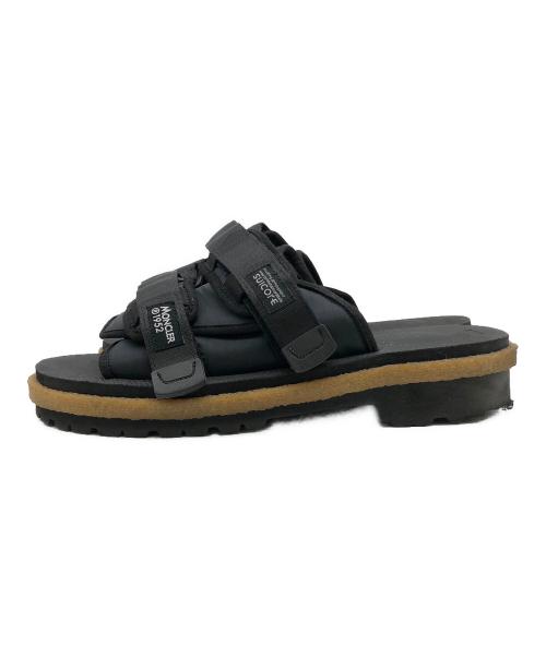 MONCLER（モンクレール）MONCLER (モンクレール) suicoke (スイコック) サンダル ブラック サイズ:29.0の古着・服飾アイテム