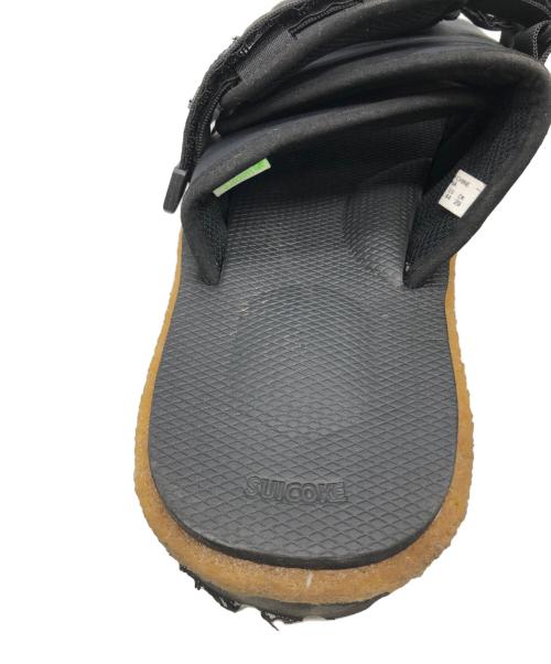 MONCLER（モンクレール）MONCLER (モンクレール) suicoke (スイコック) サンダル ブラック サイズ:29.0の古着・服飾アイテム