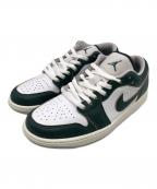 NIKEナイキ）の古着「AIR JORDAN1 LOW SE」｜ホワイト×グリーン
