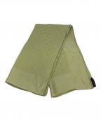 LOUIS VUITTONルイ ヴィトン）の古着「シルクスカーフ」｜黄緑