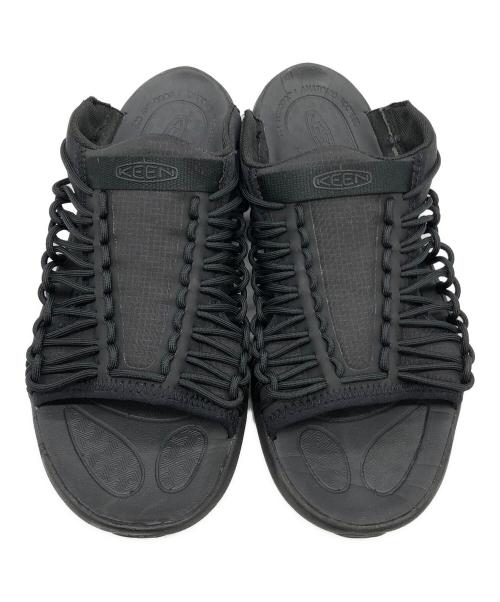 KEEN（キーン）KEEN (キーン) UNEEK SNK SLIDE ブラック サイズ:27.0の古着・服飾アイテム