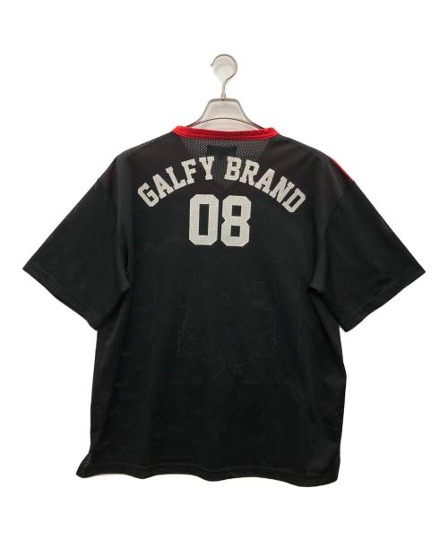 GALFY（ガルフィー）GALFY (ガルフィー) メッシュフットボールT・ハーフパンツ ブラック サイズ:Lの古着・服飾アイテム