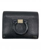 Salvatore Ferragamoサルヴァトーレ フェラガモ）の古着「2つ折り財布」｜ブラック