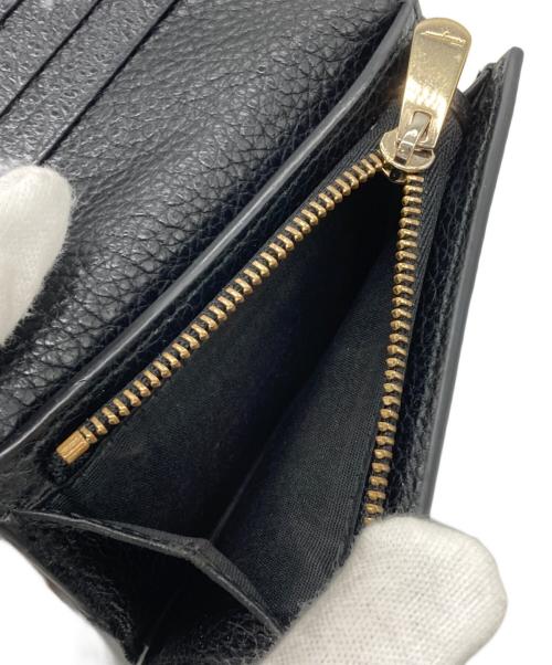 Salvatore Ferragamo（サルヴァトーレ フェラガモ）Salvatore Ferragamo (サルヴァトーレ フェラガモ) 2つ折り財布 ブラックの古着・服飾アイテム