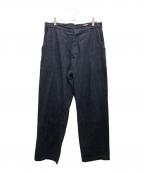COMOLIコモリ）の古着「デニム オーバーパンツ」｜インディゴ