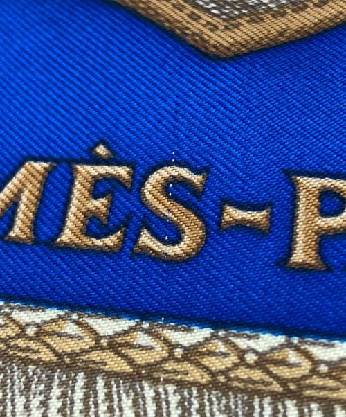 HERMES（エルメス）HERMES (エルメス) カレ90 ネイビーの古着・服飾アイテム