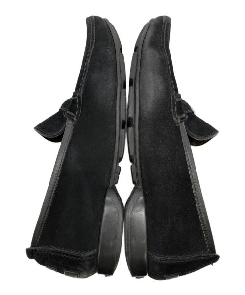 Salvatore Ferragamo（サルヴァトーレ フェラガモ）Salvatore Ferragamo (サルヴァトーレ フェラガモ) スウェードシューズ ブラック サイズ:2E　6の古着・服飾アイテム