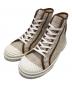 LOEWE（ロエベ）の古着「anagram HIGH TOP SNAKERS」｜ベージュ
