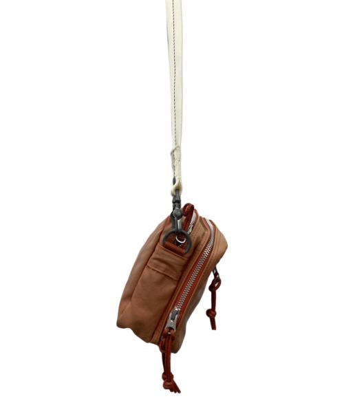 LUGGAGE LABEL（ラゲッジ レーベル）LUGGAGE LABEL (ラゲッジ レーベル) ライナーネオショルダーバッグ ブラウンの古着・服飾アイテム
