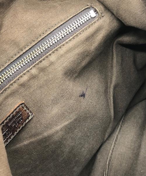 Daniel&Bob（ダニエル＆ボブ）Daniel&Bob (ダニエル＆ボブ) レザーショルダーバッグ ブラウンの古着・服飾アイテム