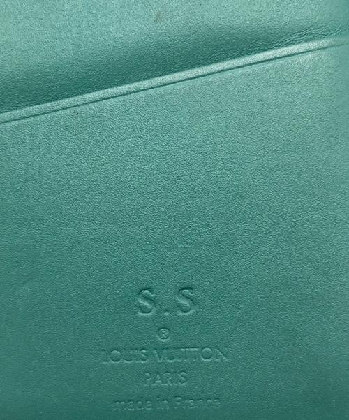 LOUIS VUITTON（ルイ ヴィトン）LOUIS VUITTON (ルイ ヴィトン) LVアエログラム ポルトフォイユ･ブラザ グリーンの古着・服飾アイテム