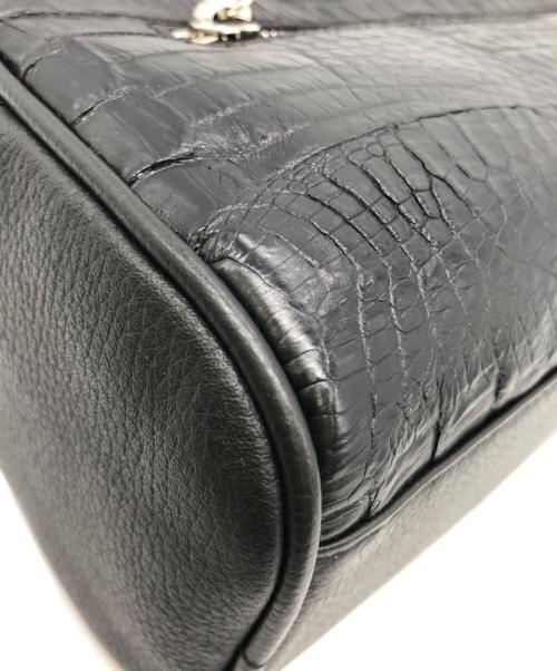 -（-）- (-) セカンドバッグ ブラックの古着・服飾アイテム