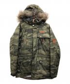 Columbiaコロンビア）の古着「バーロウ パス ターボダウンジャケット」｜カーキ