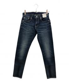 SHIPS（シップス）の古着「スリム テーパード デニムパンツ」｜インディゴ