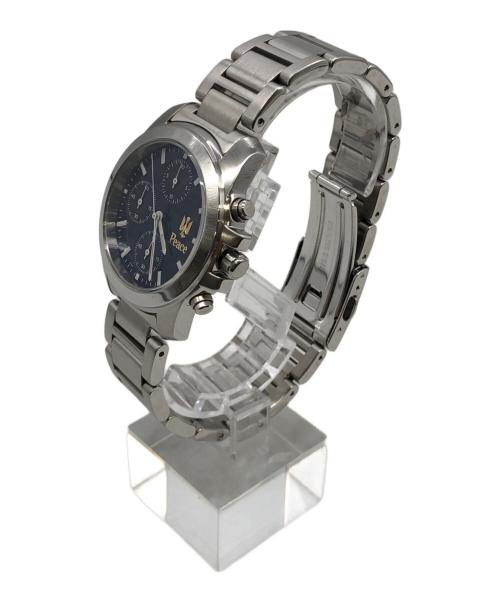 PEACE（ピース）PEACE (ピース) ザ・ピース・デザイン トラッドブルー・クロノグラフウォッチの古着・服飾アイテム