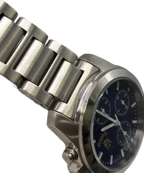 PEACE（ピース）PEACE (ピース) ザ・ピース・デザイン トラッドブルー・クロノグラフウォッチの古着・服飾アイテム