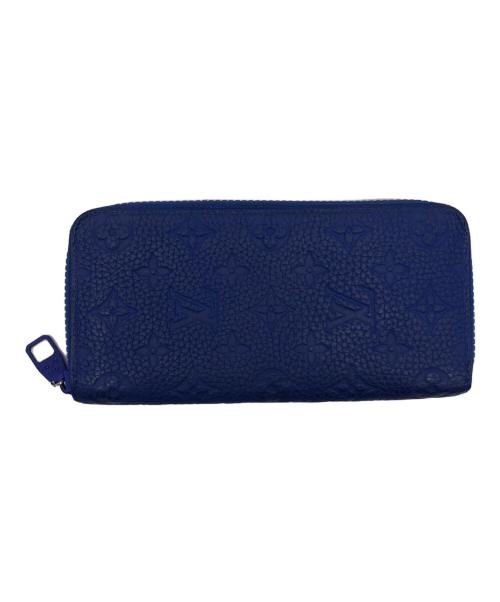 LOUIS VUITTON（ルイ ヴィトン）LOUIS VUITTON (ルイ ヴィトン) ジッピーウォレット ヴェルティカル ブルーの古着・服飾アイテム