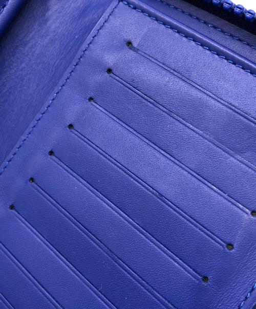 LOUIS VUITTON（ルイ ヴィトン）LOUIS VUITTON (ルイ ヴィトン) ジッピーウォレット ヴェルティカル ブルーの古着・服飾アイテム