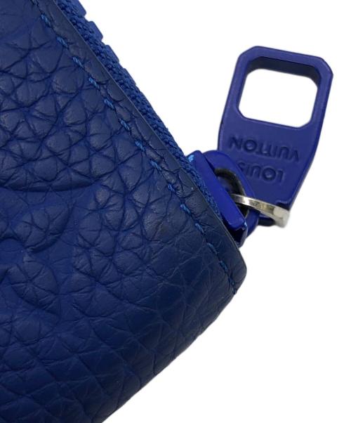 LOUIS VUITTON（ルイ ヴィトン）LOUIS VUITTON (ルイ ヴィトン) ジッピーウォレット ヴェルティカル ブルーの古着・服飾アイテム