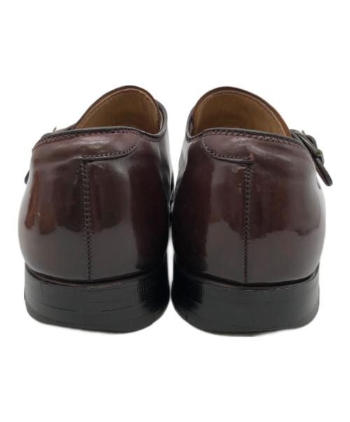 Alden（オールデン）ALDEN (オールデン) コードバンモンクストラップシューズ ブラウン サイズ:8 1/2の古着・服飾アイテム