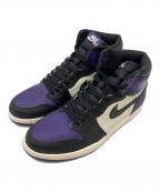 NIKEナイキ）の古着「Air Jordan 1 Retro High OG 'Court Purple' 」｜パープル×ブラック