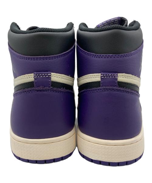 NIKE（ナイキ）NIKE (ナイキ) Air Jordan 1 Retro High OG 'Court Purple'  パープル×ブラック サイズ:29.0cmの古着・服飾アイテム