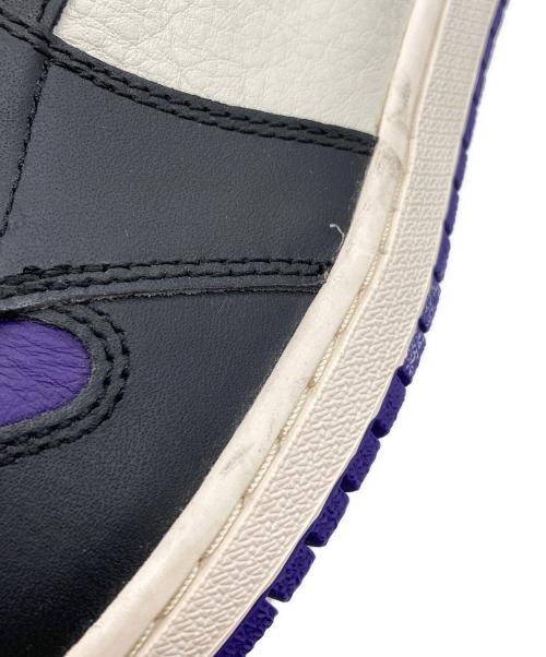 NIKE（ナイキ）NIKE (ナイキ) Air Jordan 1 Retro High OG 'Court Purple'  パープル×ブラック サイズ:29.0cmの古着・服飾アイテム