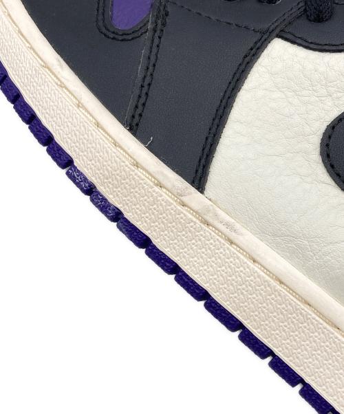 NIKE（ナイキ）NIKE (ナイキ) Air Jordan 1 Retro High OG 'Court Purple'  パープル×ブラック サイズ:29.0cmの古着・服飾アイテム