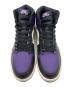中古・古着 NIKE (ナイキ) Air Jordan 1 Retro High OG 'Court Purple'  パープル×ブラック サイズ:29.0cm：30000円