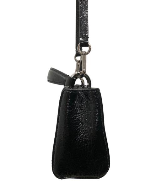 JIMMY CHOO（ジミーチュウ）JIMMY CHOO (ジミーチュウ) 2WAYショルダーバッグ ブラックの古着・服飾アイテム