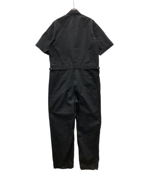 AURALEE（オーラリー）AURALEE (オーラリー) WASHED CAVALRY TWILL JUMPSUIT ブラック サイズ:Freeの古着・服飾アイテム