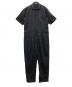 AURALEE（オーラリー）の古着「WASHED CAVALRY TWILL JUMPSUIT」｜ブラック