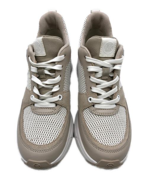 MICHAEL KORS（マイケル・コース）MICHAEL KORS (マイケルコース) MICKEY スニーカー ベージュ サイズ:23.5の古着・服飾アイテム