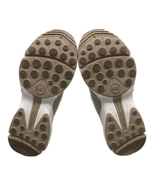 MICHAEL KORS（マイケル・コース）MICHAEL KORS (マイケルコース) MICKEY スニーカー ベージュ サイズ:23.5の古着・服飾アイテム