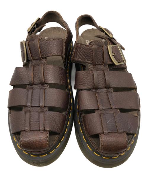Dr.Martens（ドクターマーチン）Dr.Martens (ドクターマーチン) フィッシャーマンサンダル ブラウン サイズ:26.5の古着・服飾アイテム