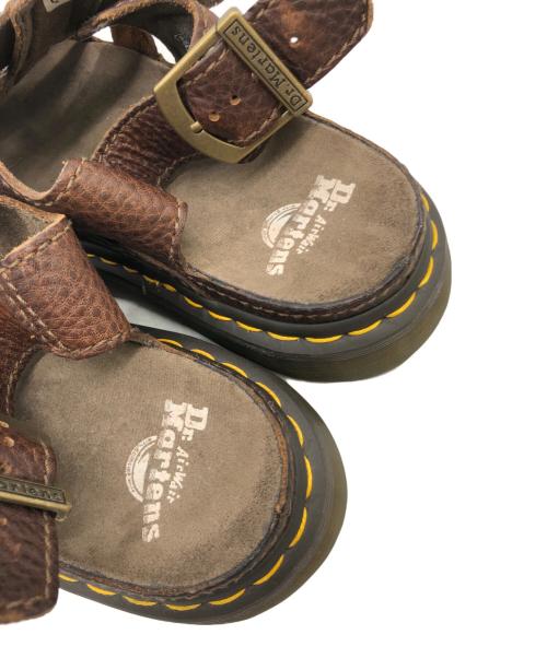 Dr.Martens（ドクターマーチン）Dr.Martens (ドクターマーチン) フィッシャーマンサンダル ブラウン サイズ:26.5の古着・服飾アイテム
