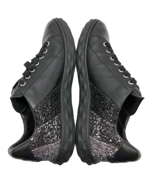 JIMMY CHOO（ジミーチュウ）JIMMY CHOO (ジミーチュウ) スニーカー ブラック サイズ:40の古着・服飾アイテム