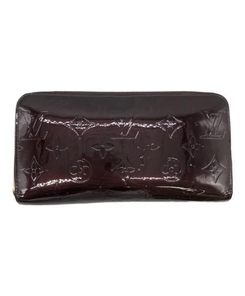 LOUIS VUITTON（ルイ ヴィトン）LOUIS VUITTON (ルイ ヴィトン) モノグラム ヴェルニ ジッピーウォレット アマラントの古着・服飾アイテム
