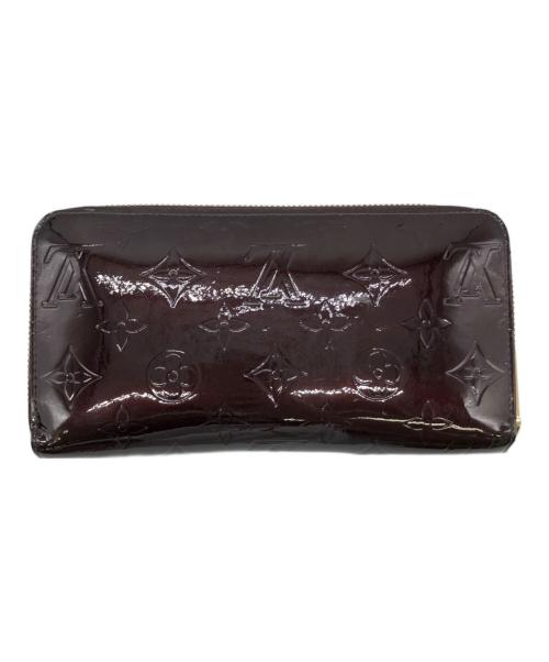 LOUIS VUITTON（ルイ ヴィトン）LOUIS VUITTON (ルイ ヴィトン) モノグラム ヴェルニ ジッピーウォレット アマラントの古着・服飾アイテム