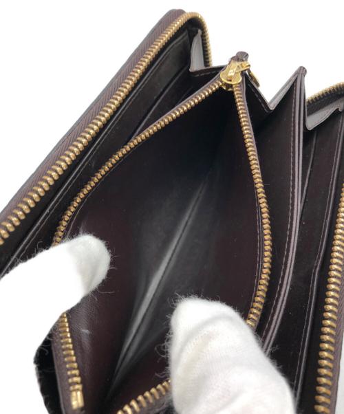 LOUIS VUITTON（ルイ ヴィトン）LOUIS VUITTON (ルイ ヴィトン) モノグラム ヴェルニ ジッピーウォレット アマラントの古着・服飾アイテム