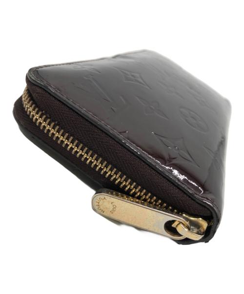 LOUIS VUITTON（ルイ ヴィトン）LOUIS VUITTON (ルイ ヴィトン) モノグラム ヴェルニ ジッピーウォレット アマラントの古着・服飾アイテム