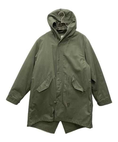 Adam et Rope（アダム エ ロペ）Adam et Rope (アダム エ ロペ) ライナー付モッズコート カーキ サイズ:Ｍの古着・服飾アイテム