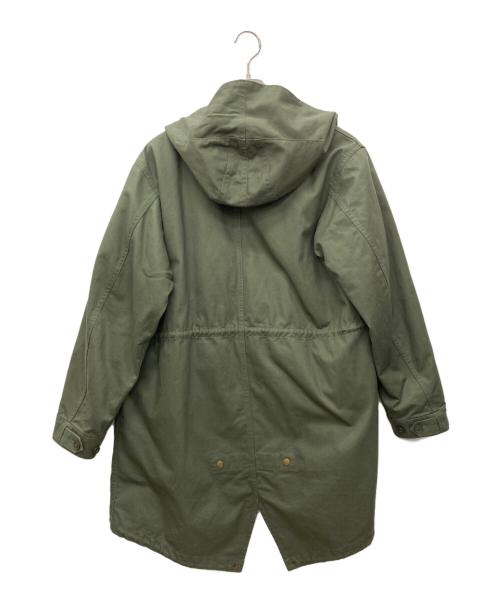 Adam et Rope（アダム エ ロペ）Adam et Rope (アダム エ ロペ) ライナー付モッズコート カーキ サイズ:Ｍの古着・服飾アイテム