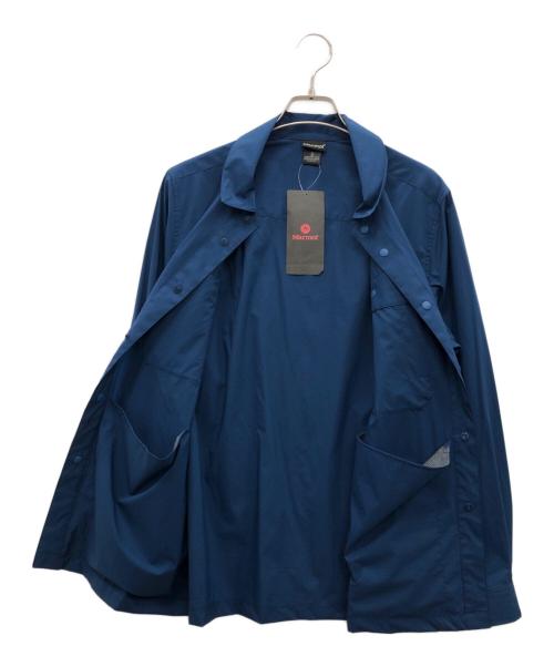 MARMOT（マーモット）Marmot (マーモット) ライトリップストップシャツ ネイビー サイズ:M 未使用品の古着・服飾アイテム