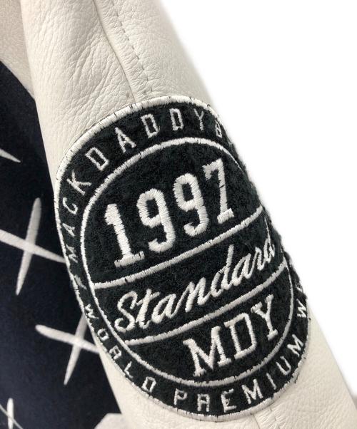 MACKDADDY（マックダディ）MACKDADDY (マックダディ) スタジャン ネイビー×ホワイト サイズ:Mの古着・服飾アイテム