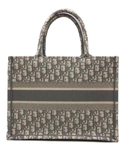 Christian Dior（クリスチャン ディオール）Christian Dior (クリスチャン ディオール) ブックトート グレーの古着・服飾アイテム