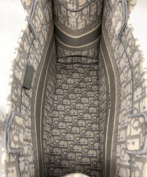 Christian Dior（クリスチャン ディオール）Christian Dior (クリスチャン ディオール) ブックトート グレーの古着・服飾アイテム