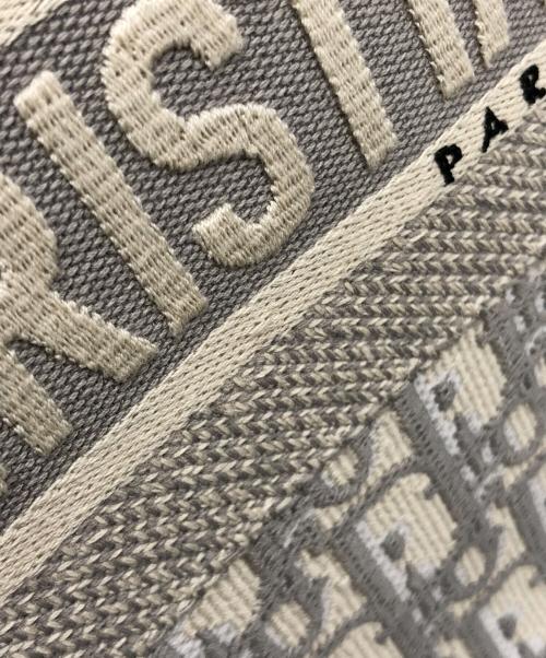 Christian Dior（クリスチャン ディオール）Christian Dior (クリスチャン ディオール) ブックトート グレーの古着・服飾アイテム