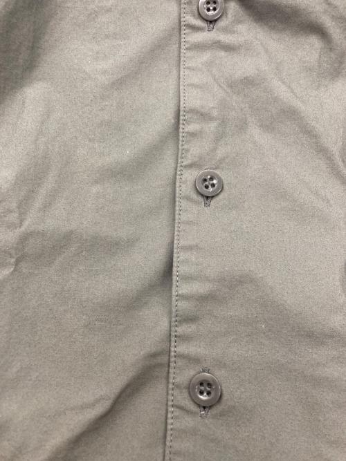 A BATHING APE（アベイシングエイプ）A BATHING APE (アベイシングエイプ) オープンカラー半袖シャツ グレー サイズ:Mの古着・服飾アイテム