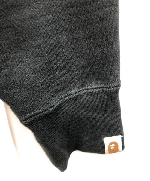A BATHING APE（ア ベイシング エイプ）A BATHING APE (ア ベイシング エイプ) ジップアップスウェット ブラック サイズ:Mの古着・服飾アイテム